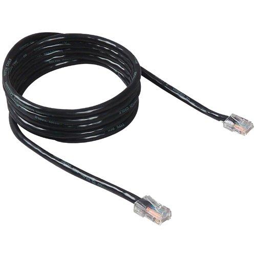 Belkin Cat.6 UTP Patch Cable - 1 ft Category 6 Network Cable - First End: 1 x RJ-45 Male Network - Second End: 1 x RJ-45 Male Network - Patch Cable - Black