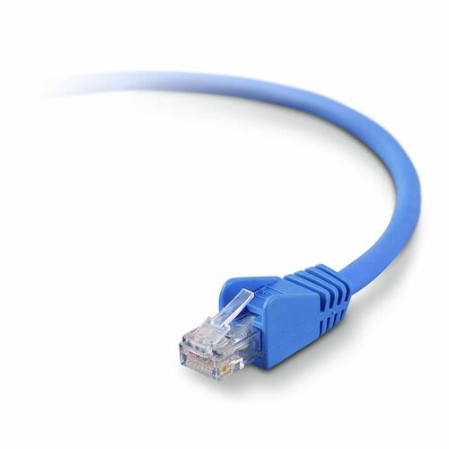 Belkin High Performance Cat. 6 UTP Network Patch Cable - RJ-45 Male - RJ-45 Male - 16.08ft - Blue