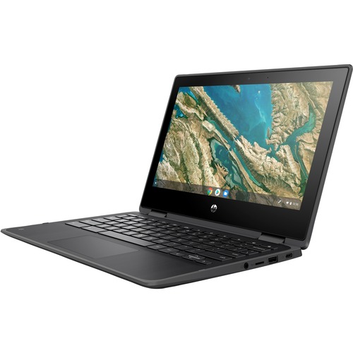 HP Chromebook x360 11 G3 EE 11.6" Touchscreen Rugged 2 in 1 Chromebook - HD - 1366 x 768 - Intel Celeron N4020 Dual-core (2 Core) 1.10 GHz - 4 GB RAM - 32 GB Flash Memory - Chrome OS - Intel UHD Graphics 600 - In-plane Switching (IPS) Technology, BrightView - 13 Hour Battery Run Time - IEEE 802.11a/b/g/n/ac Wireless LAN Standard