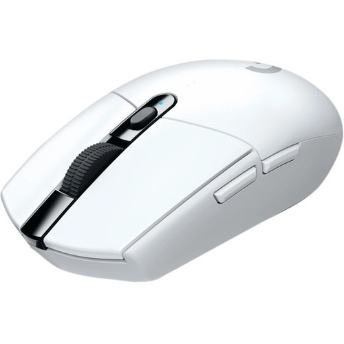 Logitech G305 LIGHTSPEED Wireless Gaming Mouse - Optical - Wireless - Wi-Fi - White - USB - 12000 dpi - 6 Button(s)