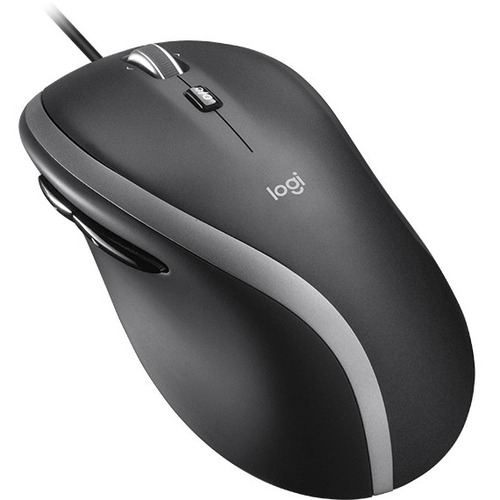 Logitech M500S Advanced Corded Mouse - Full-size Mouse - Optical - Cable - Black - USB - 4000 dpi - Tilt Wheel - 7 Button(s)