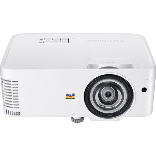 Viewsonic PS600X 3D Ready Short Throw DLP Projector - 4:3 - 1024 x 768 - Front, Ceiling - 720p - 5000 Hour Normal Mode - 15000 Hour Economy Mode - XGA - 22,000:1 - 3500 lm - HDMI - USB - 3 Year Warranty