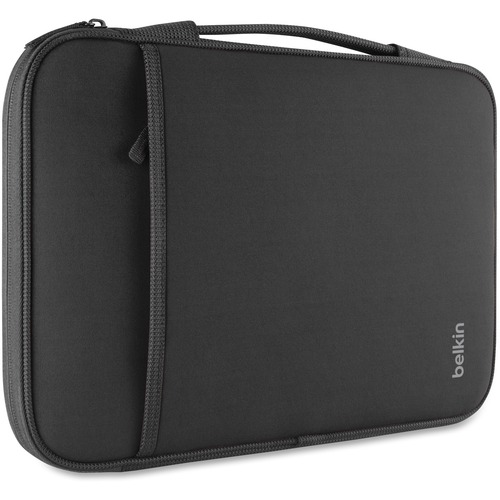 Belkin Carrying Case (Sleeve) for 13&quot; Notebook - Black - Wear Resistant Interior - Neopro - 8.9&quot; Height x 12.8&quot; Width x 1&quot; Depth - 1 Pack