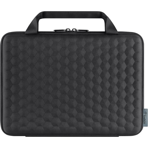 Belkin Air Protect Carrying Case (Sleeve) for 11&quot; Notebook, Chromebook - Black - Wear Resistant, Damage Resistant, Slip Resistant, Drop Resistant, Ding Resistant, Tear Resistant, Shock Absorbing - Handle