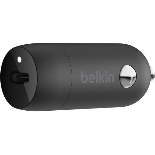 Belkin BOOST&amp;uarr;CHARGE 20W USB-C PD Car Charger - USB - For iPhone, Smartphone, iPad Pro, Tablet PC