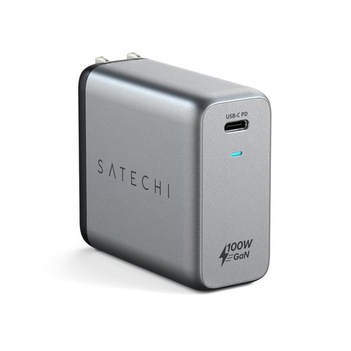 Satechi USB-C PD Wall Charger - Space Gray 100W
