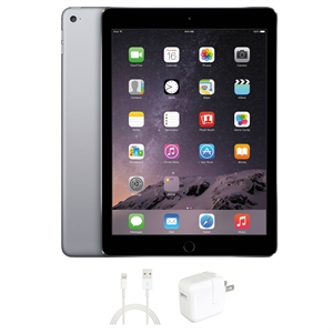 Refurbished Apple iPad Air (1st Gen, 2013), 16GB, Space Gray, WiFi Only, 1 Year Warranty (MD785LL/B, A1474, IPADAIRB16)