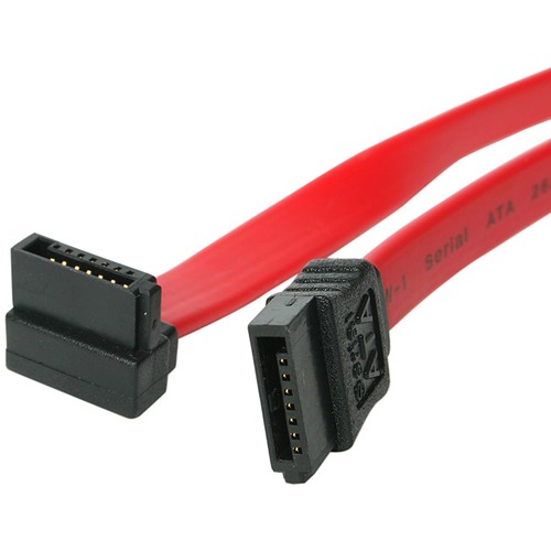 12in SATA to Right Angle SATA Serial ATA Cable