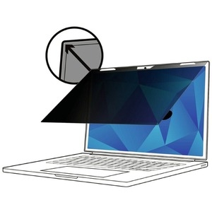 3M Privacy Screen Filter Black, Matte - For 14" MacBook Pro - 16:10 - Scratch Resistant, Fingerprint Resistant, Dust Resistant - Anti-glare