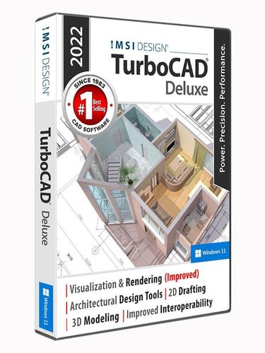 TurboCAD 2022 Deluxe (Electronic Software Delivery)