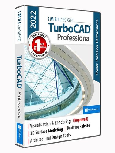 TurboCAD 2022 Professional (Electronic Software Delivery)