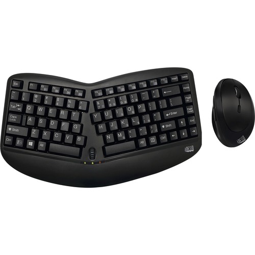 Wireless Mini Ergo Keyboard and Mouse combo