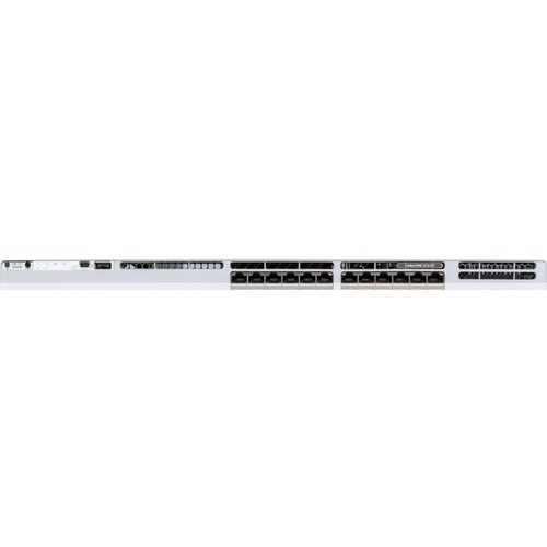 Cisco Catalyst 9300L-24T-4X-E Switch - 24 Ports - Manageable - 10 Gigabit Ethernet - 1000Base-T, 10GBase-X - 3 Layer Supported - Modular - 350 W Power Consumption - Twisted Pair, Optical Fiber - Rack-mountable - Lifetime Limited Warranty