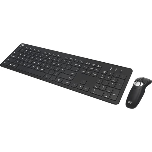 Wireless presenter mobile mouse with full size keyboard