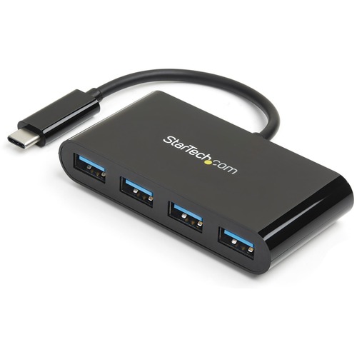 StarTech.com USB C Hub - 4 Port USB C to USB-A (4x) - Bus Powered USB Hub - USB Type C to USB Hub - USB-C to USB - USB 3.1 Type C