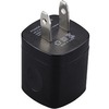 XEM Black Universal 5w USB Wall Charger - 4XEM Universal USB Power Adapter/Wall Charger for all smart phones, iDevices & Other USB Devices (Black)