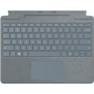 Microsoft Signature Keyboard/Cover Case for 13" Microsoft Surface ProTablet - Blue