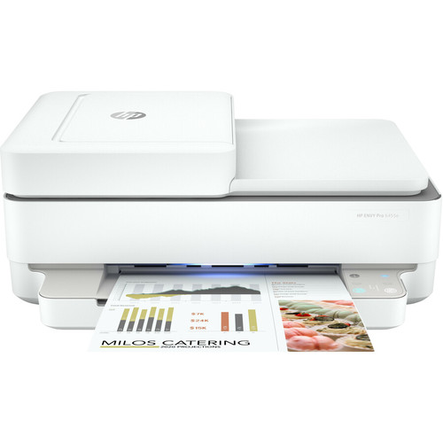HP Envy 6400 6455e Wireless Inkjet Multifunction Printer - Color - Copier/Mobile Fax/Printer/Scanner - 4800 x 1200 dpi Print - Automatic Duplex Print - Upto 1000 Pages Monthly - 225 sheets Input - Color Flatbed Scanner - 1200 dpi Optical Scan - Color Fax - Wireless LAN - HP Smart App, Apple AirPrint, Mopria - USB - For Plain Paper Print