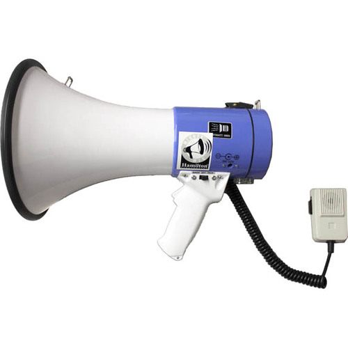 Hamilton Mighty Mike Megaphone with Mic - 25 W Amplifier - Built-in Amplifier