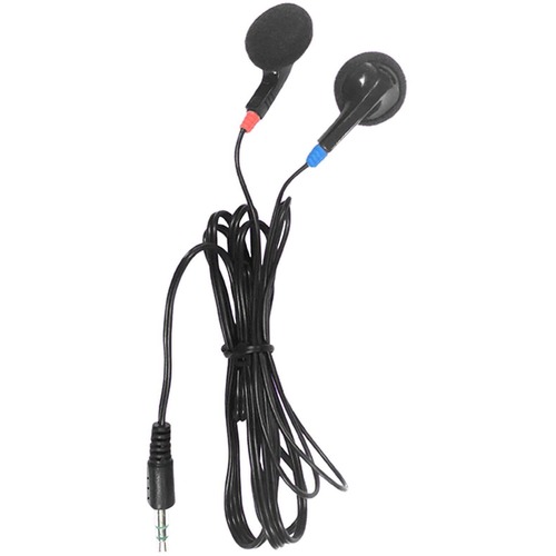 Hamilton Buhl HA-BUD250 Earphone - Stereo - Mini-phone (3.5mm) - Wired - 50 Hz 16 kHz - Earbud - Binaural - In-ear - 4 ft Cable