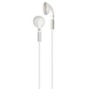 Hamilton Buhl Ear Buds with In-Line Microphone, Qty. 500 - Stereo - Mini-phone (3.5mm), TRRS - Wired - 32 Ohm - 20 Hz - 20 kHz - Earbud - Binaural - In-ear - 4 ft Cable - White