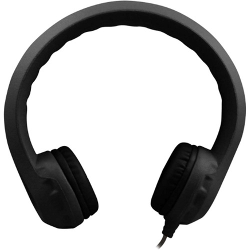Hamilton Buhl Flex-Phones Foam Headphones, BLACK - 42 Pack - Stereo - Mini-phone (3.5mm) - Wired - 32 Ohm - 20 Hz - 20 kHz - Over-the-head - Binaural - Ear-cup - Black