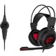 MSI DS502 Gaming Headset - Stereo - USB 2.0 - Wired - 32 Ohm - 20 Hz - 20 kHz - On-ear - Binaural - Ear-cup - 6.56 ft Cable - Omni-directional Microphone - Black 