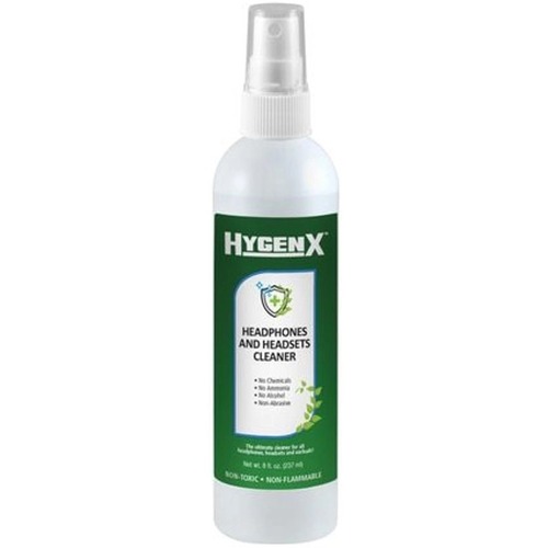 HygenX Headphones and Headset Cleaner in Spray Bottle (8 oz)