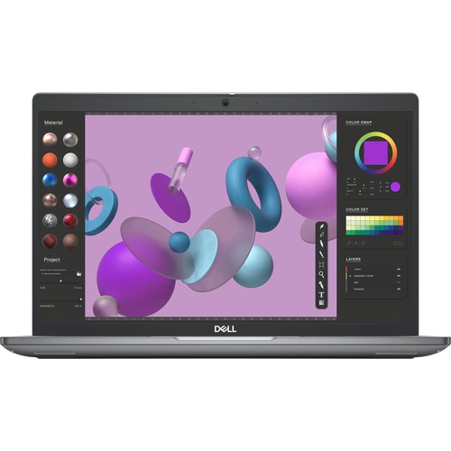 Dell Precision 3000 3480 14&quot; Mobile Workstation - Full HD - 1920 x 1080 - Intel Core i5 13th Gen i5-1350P Dodeca-core (12 Core) 1.90 GHz - 16 GB Total RAM - 512 GB SSD - Titan Gray - Intel Chip - Windows 11 Pro - NVIDIA RTX A500 with 4 GB - In-plane Switching (IPS) Technology - English (US) Keyboard - Front Camera/Webcam - IEEE 802.11ax Wireless LAN Standard