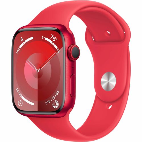 Apple Watch Series 9 GPS + Cellular 45mm (PRODUCT)RED Aluminum Case with (PRODUCT)RED Sport Band - M/L