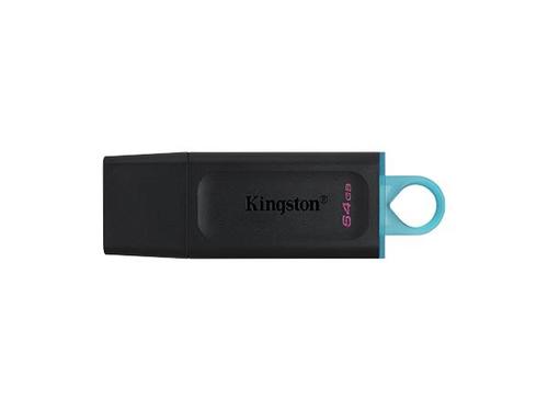 KINGSTON 64GB USB3.2 GEN 1 DATATRAVELER EXODIA (Black + Teal)