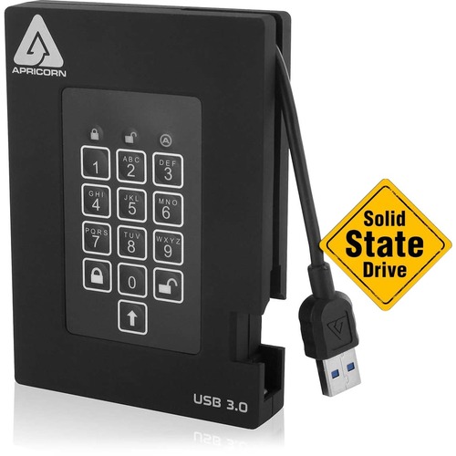 4TB FIPS VALIDATED AEGIS INT PADLOCK SSD USB 3 HW ENCRYPTED