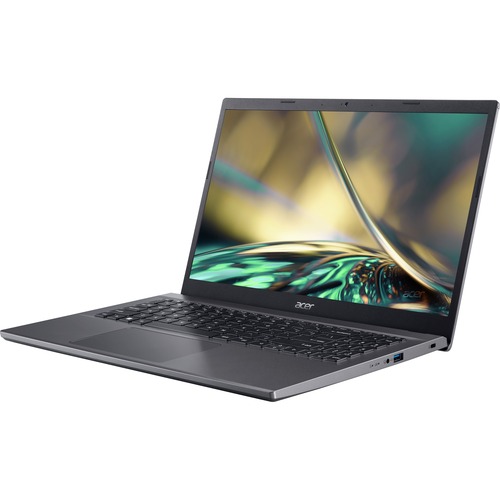 Acer Aspire 5 A515-57T-373L 15.6 inch Touchscreen Notebook - Full HD - 1920 x 1080 - Intel Core i3 12th Gen i3-1215U Hexa-core (6 Core) 1.20 GHz - 8 GB Total RAM - 256 GB SSD - Steel Gray - Windows 11 Home in S mode - Intel Iris Xe Graphics - In-plane Switching (IPS) Technology, ComfyView - English Keyboard - Front Camera/Webcam - 7 Hours Battery Run Time - IEEE 802.11ax Wireless LAN Standard