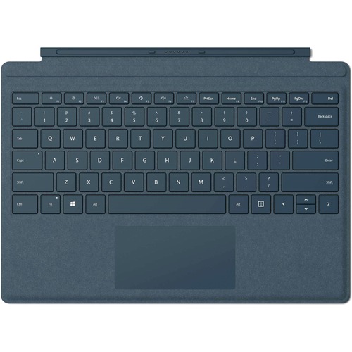 Microsoft Signature Type Cover Keyboard/Cover Case Tablet - Black - Stain Resistant, Damage Resistant - Alcantara Body - 0.2&quot; Height x 11.6&quot; Width x 8.5&quot; Depth