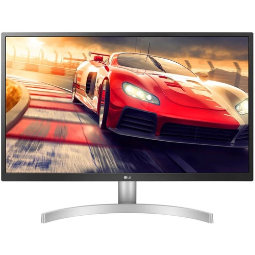 LG 27UL500-W 27&quot; Class 4K UHD LCD Monitor - 16:9 - Silver - 27&quot; Viewable - In-plane Switching (IPS) Technology - LED Backlight - 3840 x 2160 - 1.07 Billion Colors - Adaptive Sync/FreeSync - 300 Nit - 5 ms - 60 Hz Refresh Rate - HDMI - DisplayPort