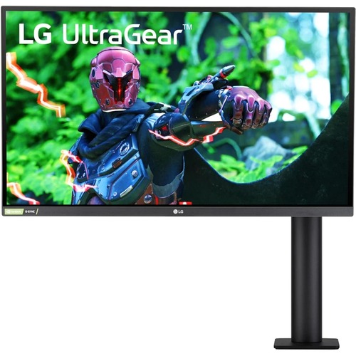 LG UltraGear 27GN880-B 27&quot; Class WQHD Gaming LCD Monitor - 16:9 - Black, Matte Black - 27&quot; Viewable - In-plane Switching (IPS) Technology - LED Backlight - 2560 x 1440 - 1.07 Billion Colors - Adaptive Sync/FreeSync - 280 Nit - 1 ms - 144 Hz Refresh Rate - HDMI - DisplayPort