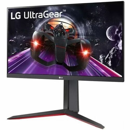 LG UltraGear 24GN650-B 24&quot; Class Full HD Gaming LCD Monitor - 16:9 - 23.8&quot; Viewable - In-plane Switching (IPS) Technology - 1920 x 1080 - 16.7 Million Colors - FreeSync Premium - 300 Nit - 1 ms - HDMI - DisplayPort