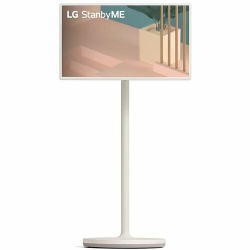 LG StanbyME 27ART10AKPL 27&quot; Class Smart LCD Touchscreen Monitor - 27&quot; Viewable - 1920 x 1080 - Full HD - Speakers - HDMI - USB - 1 x HDMI In - 1 Year