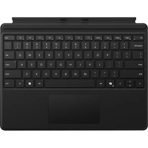 Surface Pro 10 Keyboard (Type Cover) without Charging/Storage for Slim Pen (V2) - Black