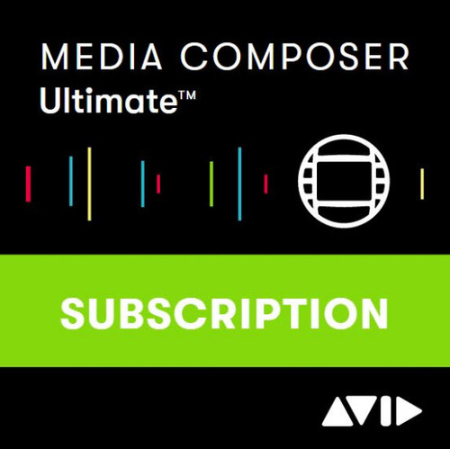 AVID Media Composer Ultimate - 1 Year Subscription