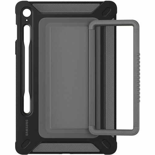 Samsung Rugged Carrying Case Samsung Galaxy Tab S9 FE Tablet, Stylus - Black - Drop Resistant, Bump Resistant