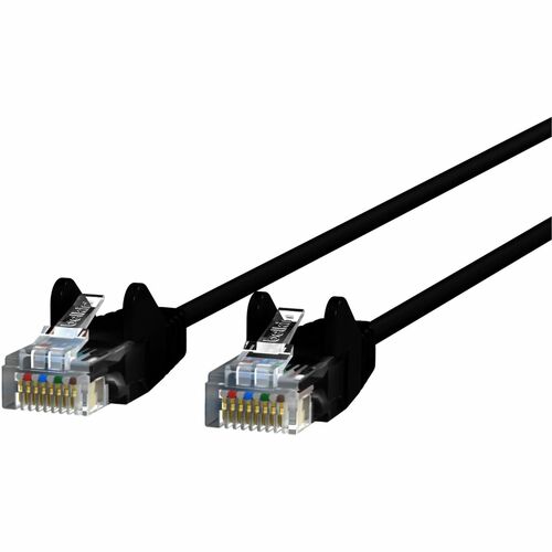 SLIM 10FT CAT6 BLK UTP SNAGLESS