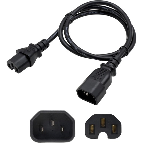 ADDON C14/C15 M/F POWER CABLE