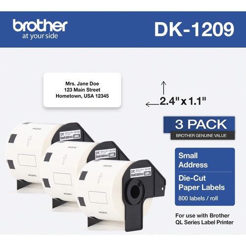 DK12093PK SMALL ADDRESS 3PK
