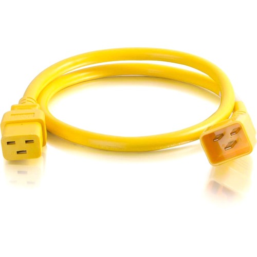 5FT C20 TO C19 12/3 SJT YELLOW
