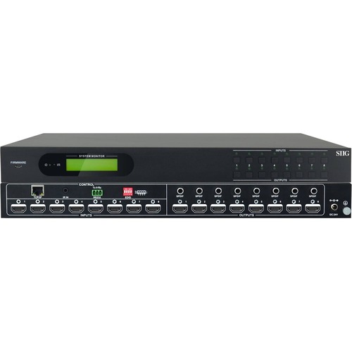 HDMI 2.0 8X8 MATRIX SWITCHER