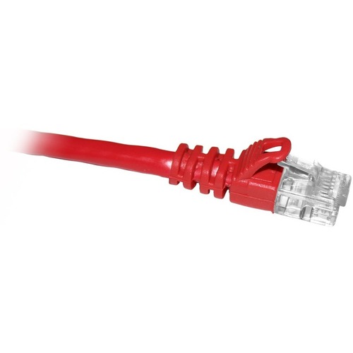 30FT CAT5E RED BOOT PATCH CABLE