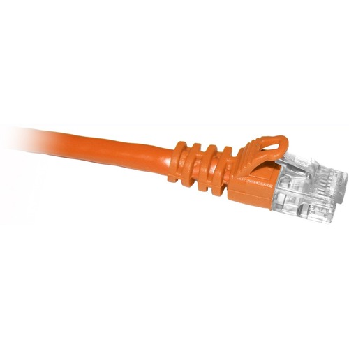 1FT CAT6 ORANGE SNAGLESS BOOT