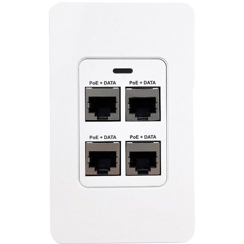 POE EXTENDER 4 PORT IN-WALL