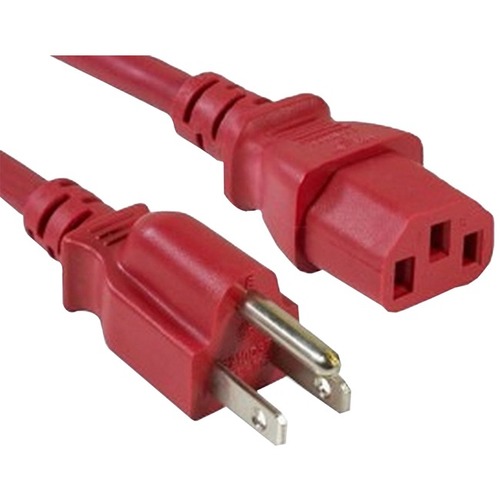 1FT NEMA 5-15P TO C13 18 AWG